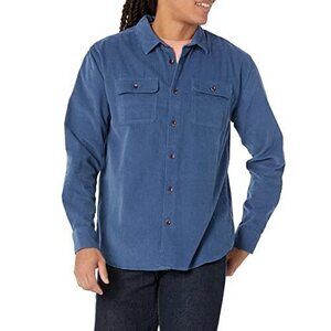 Quiksilver After Surf Cord Overshirt Ensign Blue SM